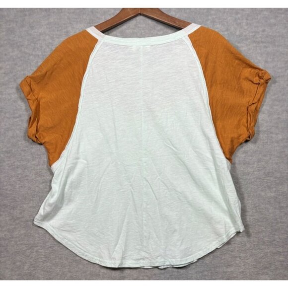 Umgee Women's Boho‎ Zigzag Chevron Crochet Top Sz M T-Shirt Casual - Picture 5 of 5